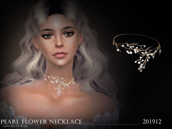  The Sims Resource: Necklace LL 201912 by S Club