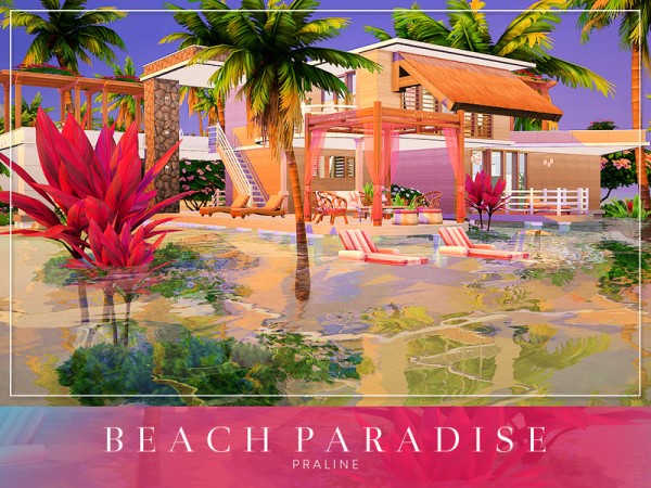  The Sims Resource: Beach Paradise by Pralinesims