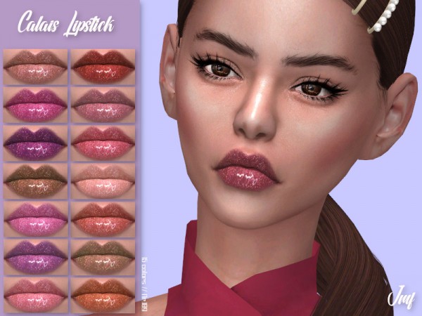  The Sims Resource: Calais Lipstick N.189 by IzzieMcFire