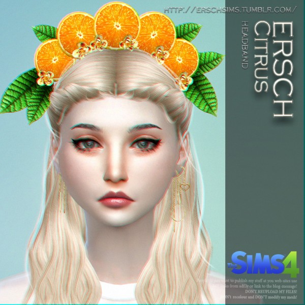 ErSch Sims: Citrus Headband