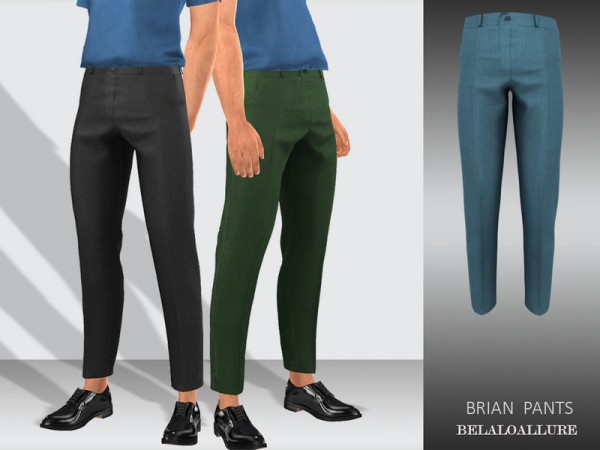  The Sims Resource: Brian pants by belal1997