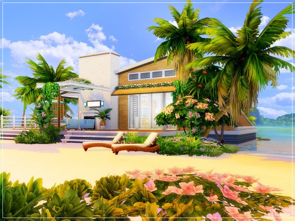  The Sims Resource: New Sulani: Beach Cabin by Lhonna