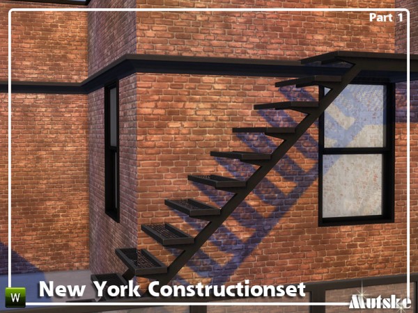  The Sims Resource: New York Constructionset Part 1 by mutske