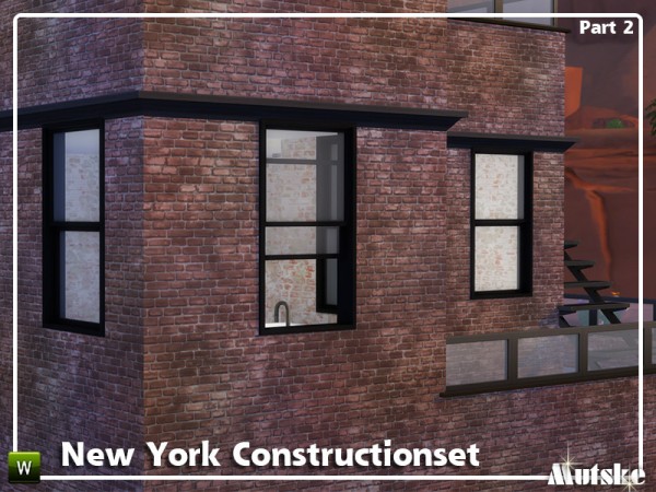  The Sims Resource: New York Construction set Part 3  by mutske