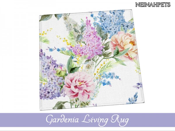  The Sims Resource: Gardenia Living Collection by neinahpets
