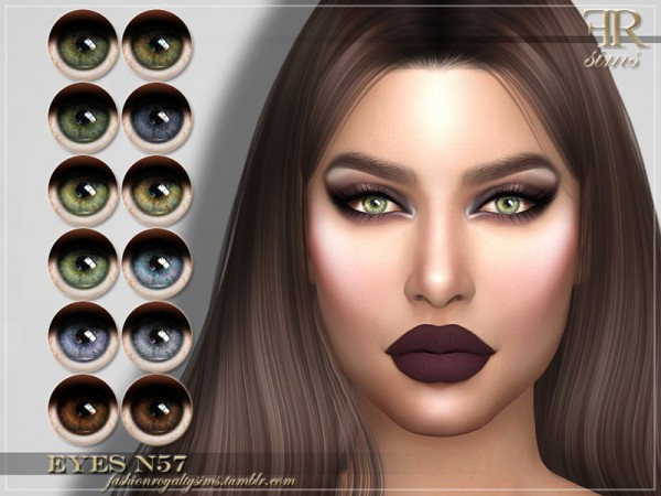  The Sims Resource: Eyes N57 by FashionRoyaltySims
