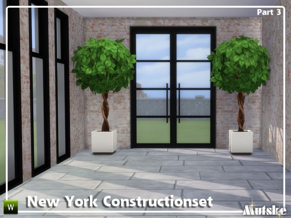  The Sims Resource: New York Construction set Part 3  by mutske