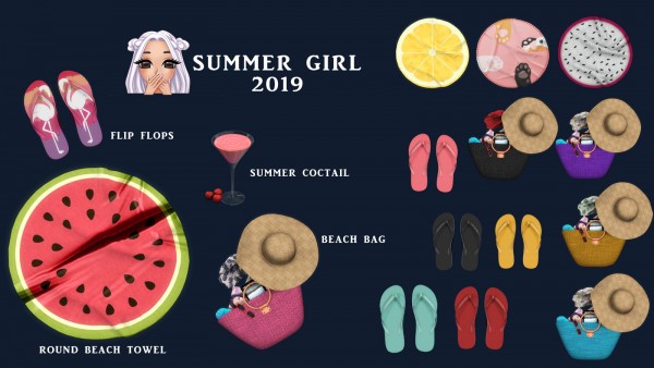  Leo 4 Sims: Summer Girl 2019