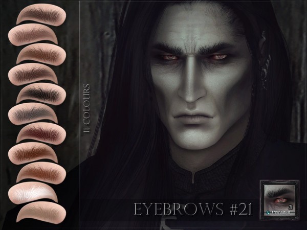  The Sims Resource: Eyebrows 21 by RemusSirion