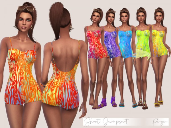  The Sims Resource: ShortJumpsuit  by Paogae