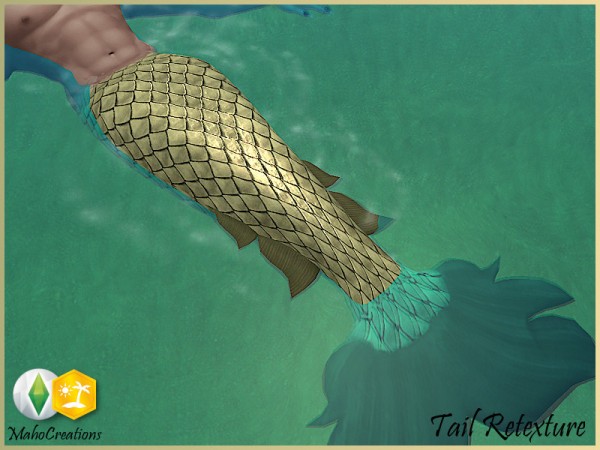  The Sims Resource: Scale Top   Tail by MahoCreations