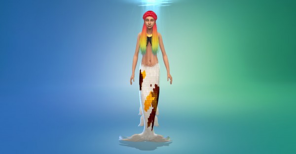  Mod The Sims: Island Living Koi Mermaid tails by Nenschan