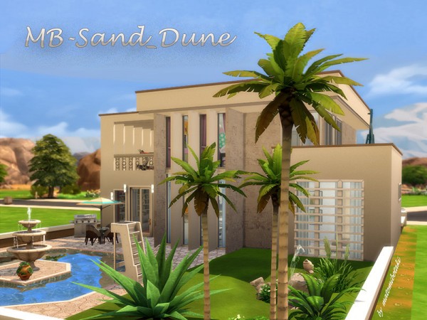  The Sims Resource: Sand Dune House by matomibotaki