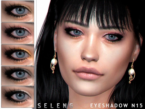  The Sims Resource: Eyeshadow N15 by Seleng