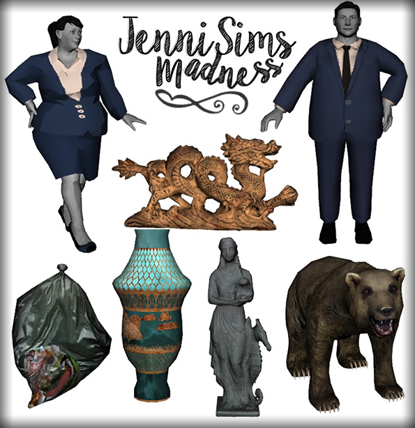  Jenni Sims: Decorative set Madness