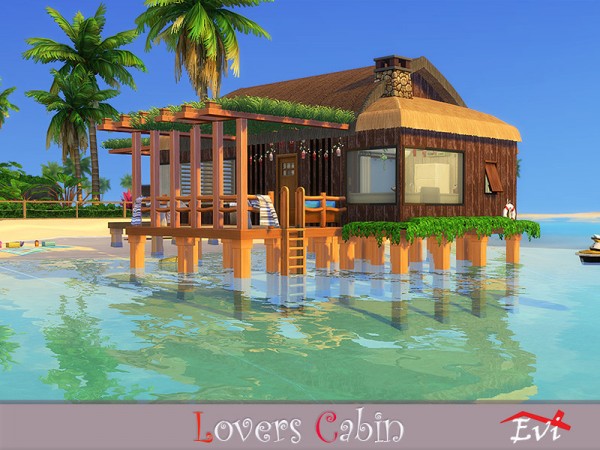  The Sims Resource: Lovers Cabin by evi