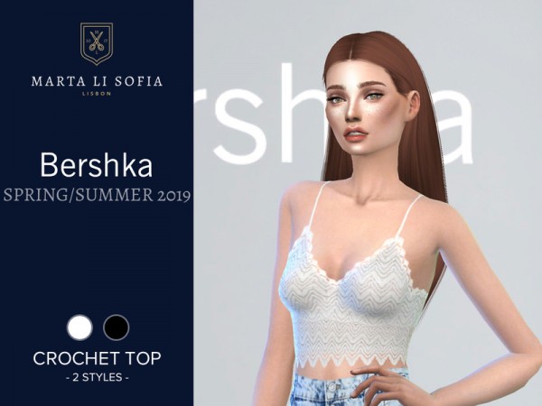  The Sims Resource: Crochet Top by martalisofia