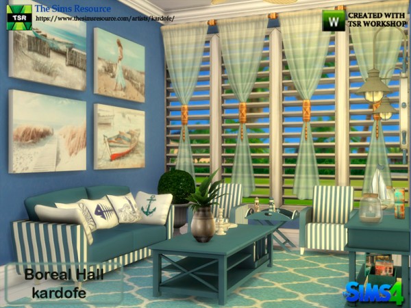  The Sims Resource: Boreal Hall by kardofe