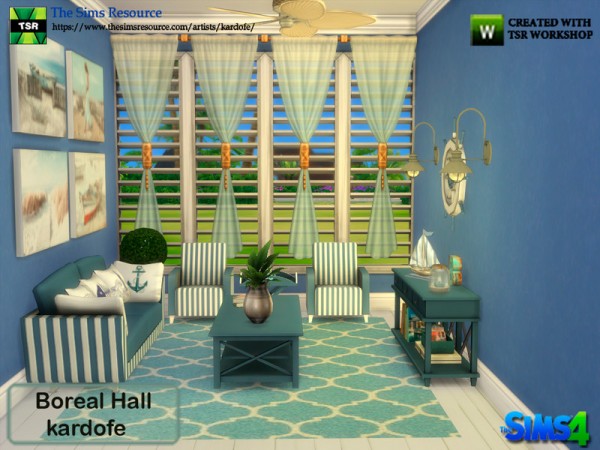  The Sims Resource: Boreal Hall by kardofe