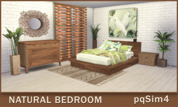  PQSims4: Natural Bedroom