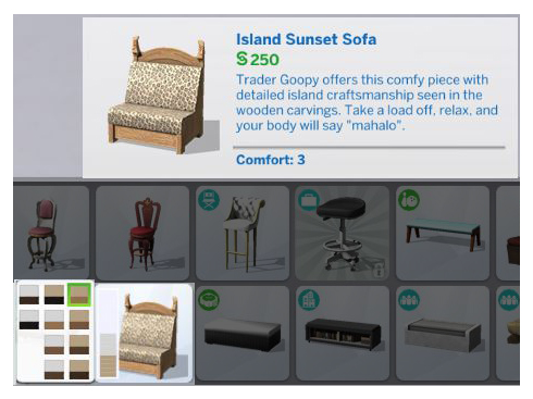  Mod The Sims: Functional Sectional Island Sunset Sofa and Table by Menaceman44