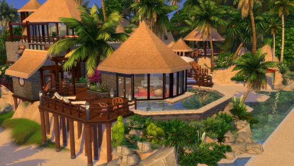 Luniversims: Beach House Fiji Island Hotel Resort by maudhuy