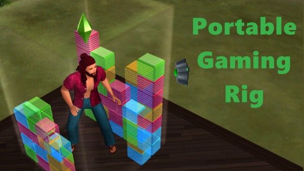  Mod The Sims: Portable Gaming Rig by lemememeringue
