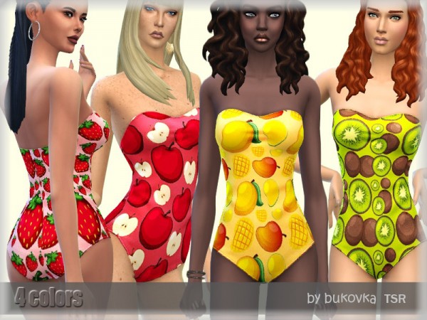  The Sims Resource: Fruit Mix Set by bukovka