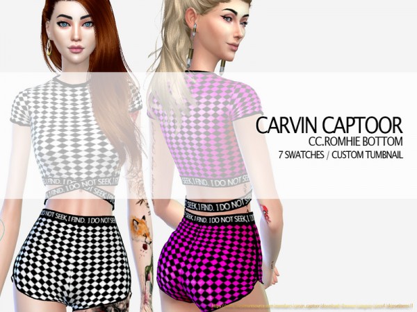  The Sims Resource: Romhie Bottom by carvin captoor