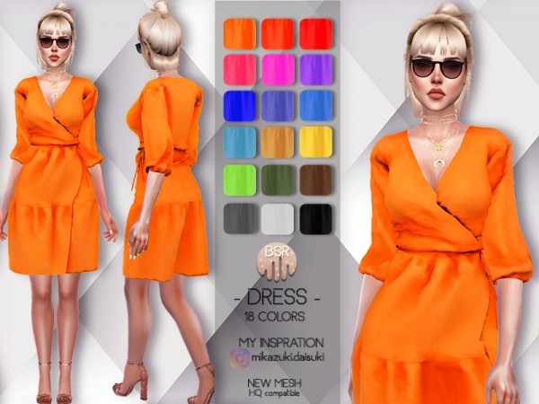  The Sims Resource: Dress BD69 by busra tr