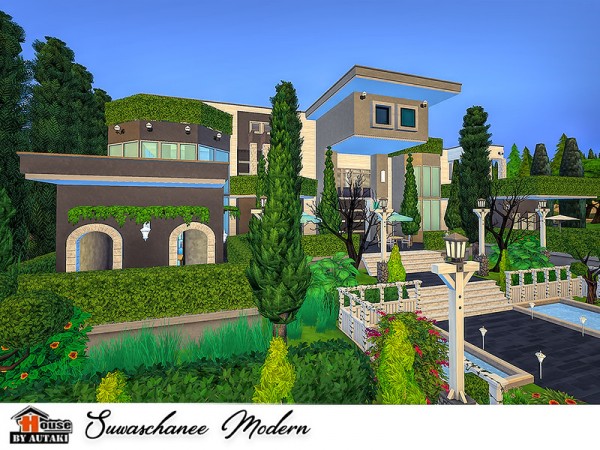  The Sims Resource: Suwaschanee Modern house by Autaki