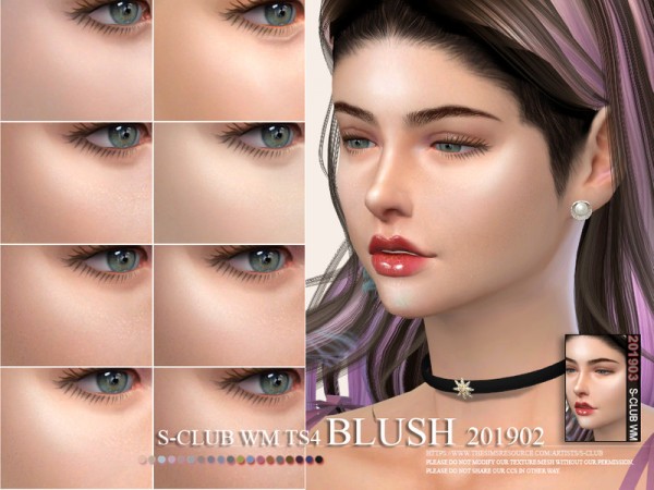  The Sims Resource: Blush 201902 by S Club