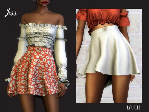  The Sims Resource: Jess dress by Laupipi
