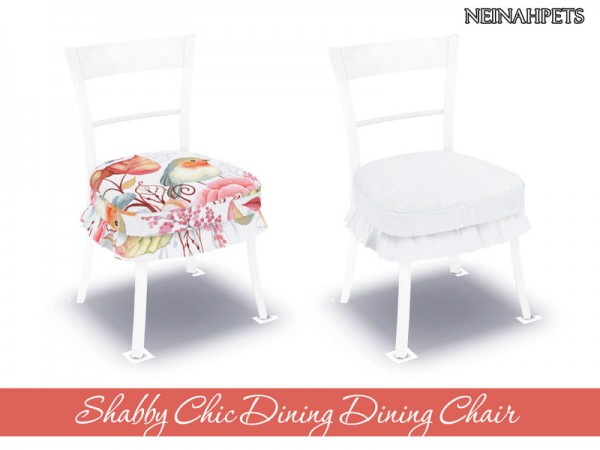  The Sims Resource: Shabby Chic Dining Collection by neinahpets