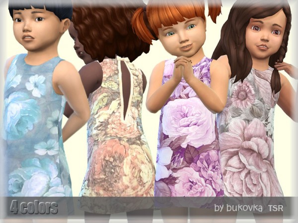  The Sims Resource: Sundress Toddler by bukovka
