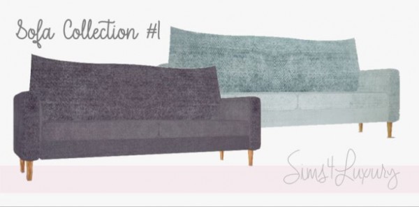  Sims4Luxury: Sofa Collection 1