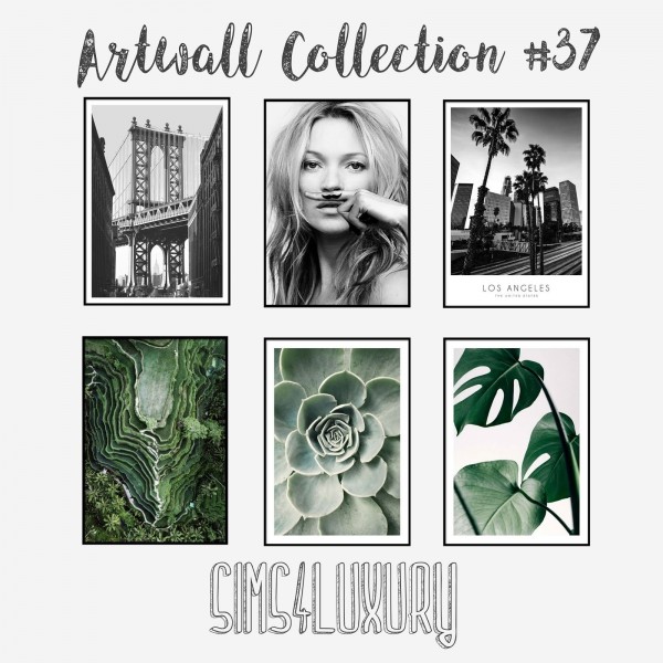  Sims4Luxury: Artwall Collection 37