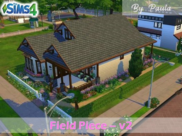 The Sims Resource: Field Piece v2 by PaulaBATS