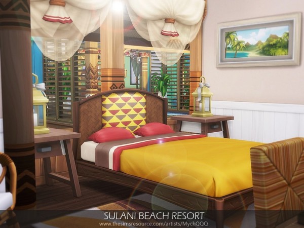  The Sims Resource: Sulani Beach Resort by MychQQQ