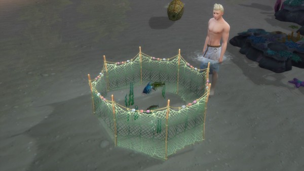  Mod The Sims: Sulani ocean fishing net by Serinion