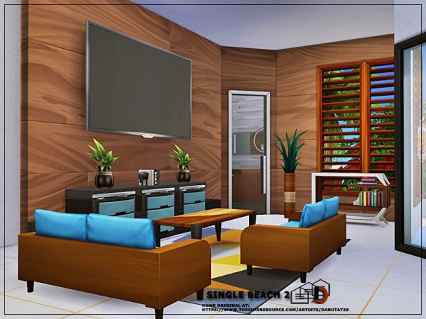  The Sims Resource: Single Beach House 2 by Danuta720