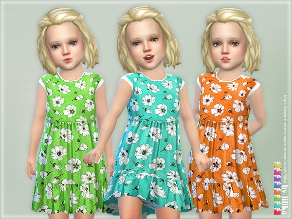  The Sims Resource: Toddler Dresses Collection P99 by lillka