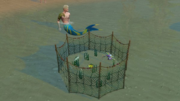  Mod The Sims: Sulani ocean fishing net by Serinion