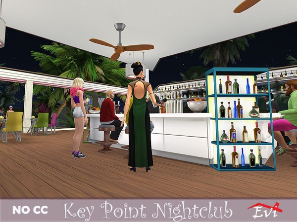  The Sims Resource: Key Point Night Club by evi
