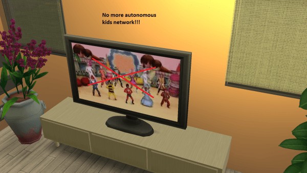  Mod The Sims: No More Kids TV by Anonymouse85