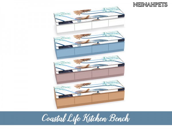  The Sims Resource: Coastal Life Kitchen Pt I by neinahpets