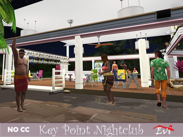  The Sims Resource: Key Point Night Club by evi
