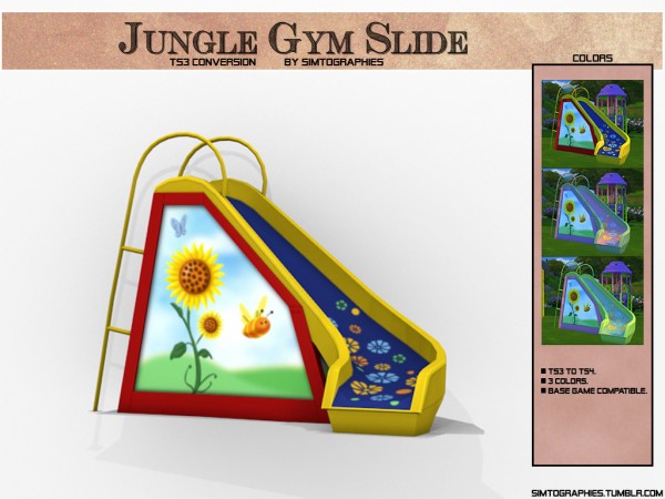  Simtographies: Jungle Gym Slide