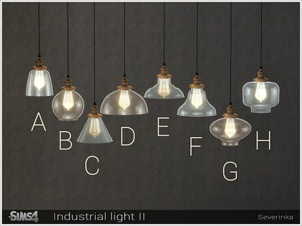  The Sims Resource: Industrial light II by Severinka