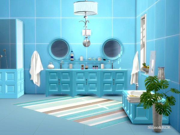  The Sims Resource: Bathroom Sara by ShinoKCR